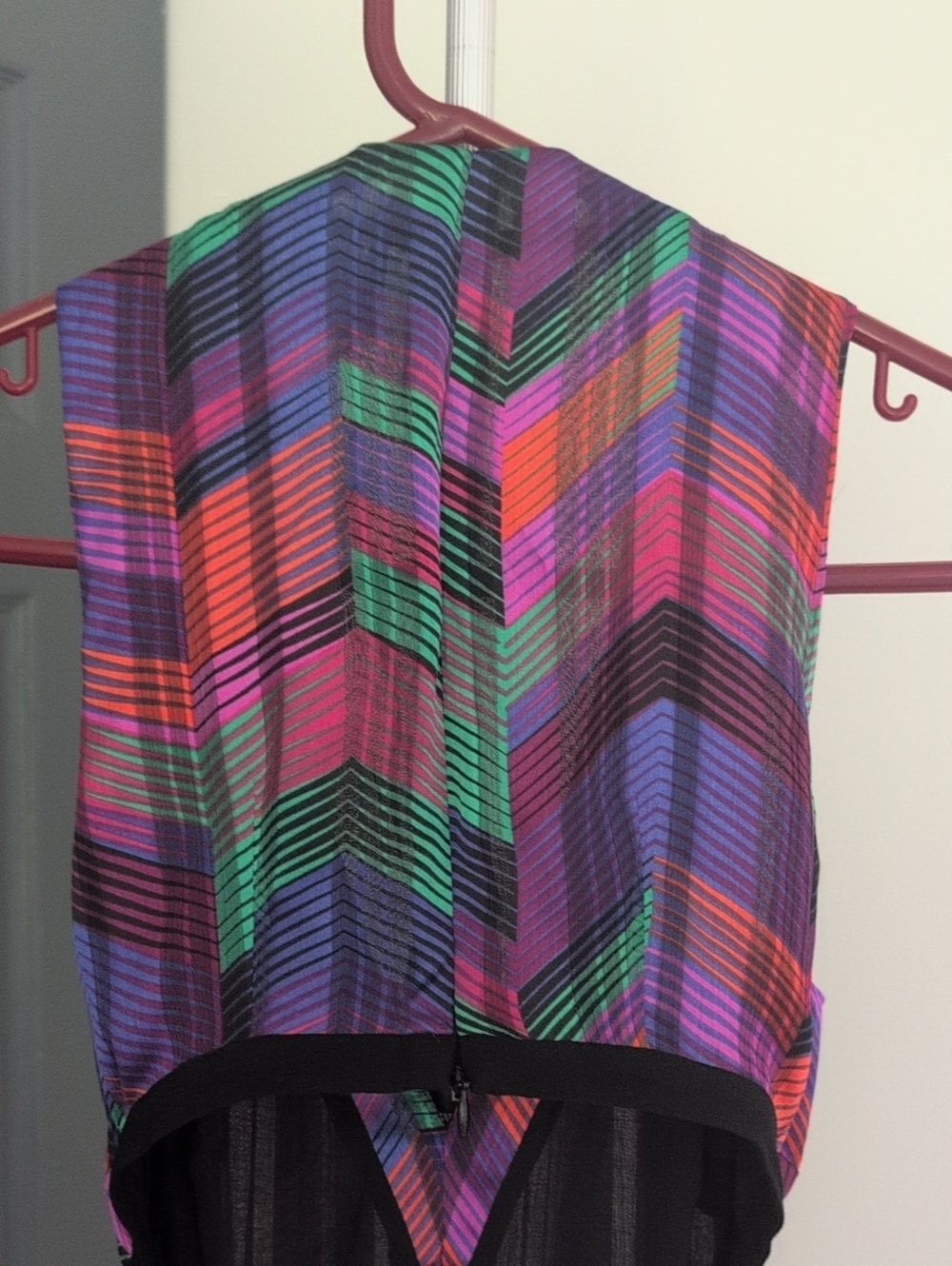 Ba&Sh Multicolor Geometric Maxi Dress with Cutout - Picture 9 of 9